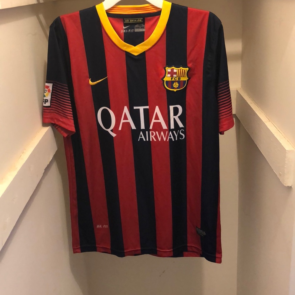 Neymar 11 Barcelona Fake Jersey Large